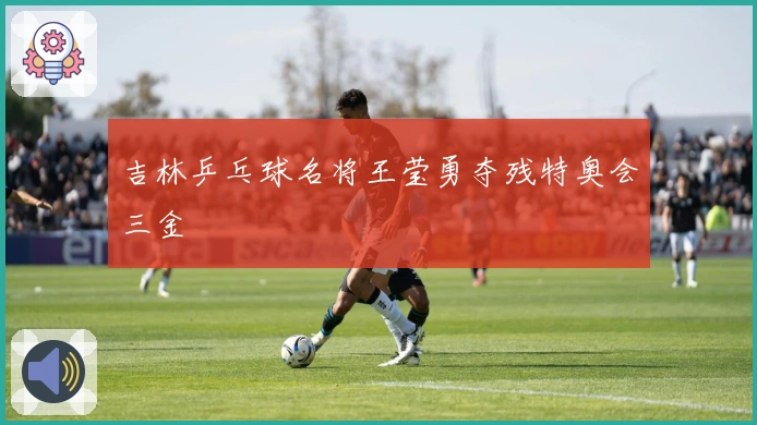 吉林乒乓球名将王莹勇夺残特奥会三金